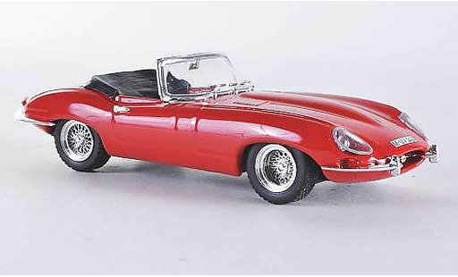 Jaguar E-Type Roadster 1/43 Best rosso modellini auto