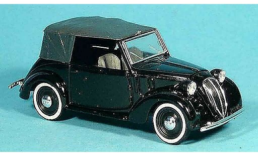 Fiat 1100 508C 1/43 Brumm Cabrio (508 C) nero modellini auto