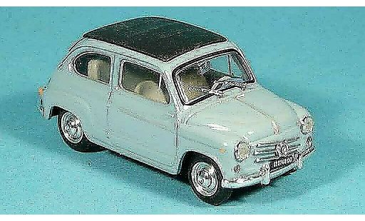 Fiat 600 D 1/43 Brumm chiuso blu 1960 modellini auto
