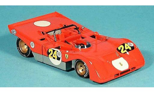 Ferrari 312 PB 1/43 Brumm no.24 ignazio giunti buenos aires 1971 modellini auto