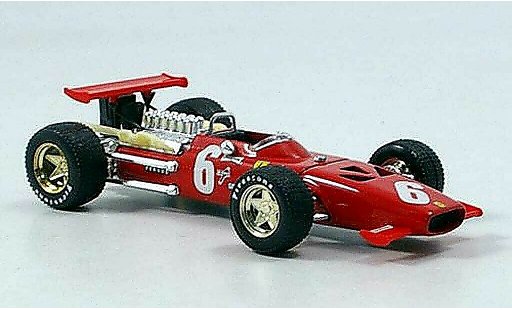 Ferrari 312 F1 1/43 Brumm No.6 C.Amon GP Frankreich 1969 modellini auto