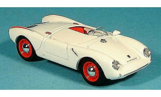 Porsche 550 1954 1/43 Brumm bianco Strassenversion modellini auto