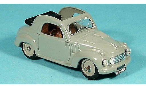 Fiat 500 C 1/43 Brumm aperto grigio 1949 modellini auto