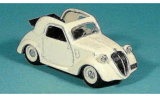Simca 5 Decapotable 1/43 Brumm bianco tetto pieghevole 196 modellini auto