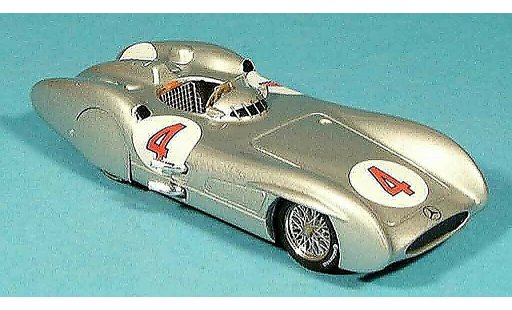 Mercedes W 196 Base 1/43 Brumm C No.4 K.Kling Prove Avus 1954 modellini auto