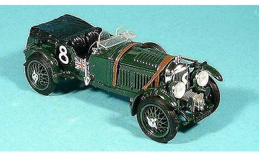 Bentley Speed 6 course 1/43 Brumm Le Mans D.John Benjafield 1932 modellini auto