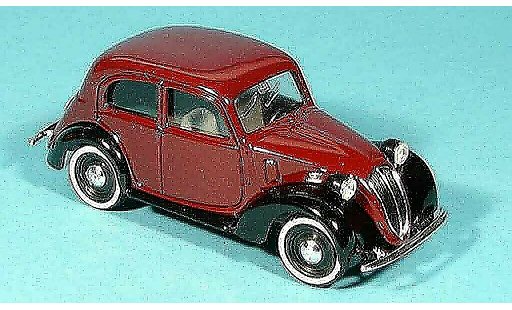 Fiat 1100 508C 1/43 Brumm ( .) Bicolore weinrot nero modellini auto