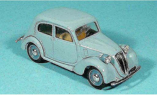 Fiat 1100 508C 1/43 Brumm HP32 blu modellini auto