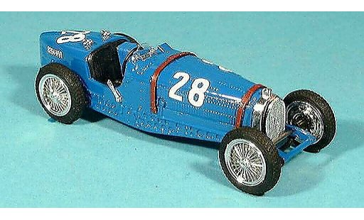 Bugatti Type 59 grand prix 1/43 Brumm G.P. Monaco 1933 modellini auto