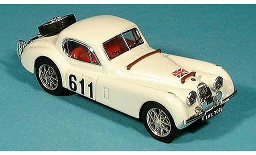 Jaguar XK 120 1/43 Brumm coupe alpenrallye 1953 modellini auto