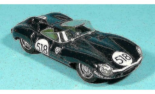 Jaguar D-Type 1957 1/43 Brumm mille miglia no. 518 modellini auto