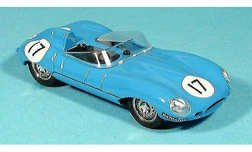 Jaguar D-Type 1954 1/43 Brumm hp 260 blu no. 17 modellini auto