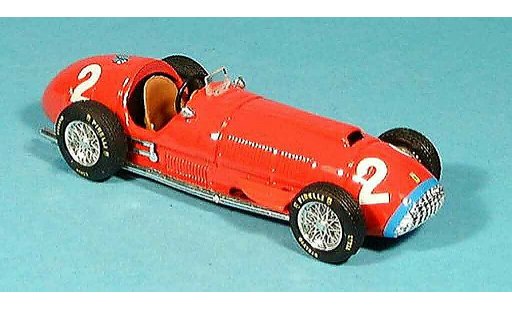 Ferrari 375 F1 1/43 Brumm no.2 alberto ascari gp monza 1951 modellini auto