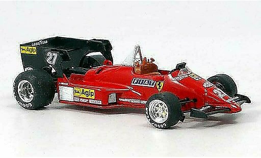 Ferrari 126 C4 1/43 Brumm No.27 GP Belgien M.Alboreto modellini auto
