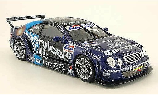 Mercedes Classe CL DTM 1/18 Maisto K service 24 no. 42 2001 modellini auto