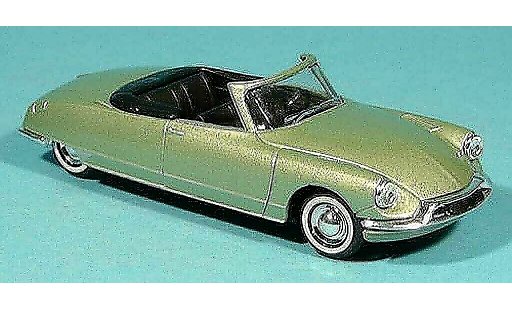 Citroen DS Cabriolet 1/43 Solido Cabrio verde 1961 modellini auto