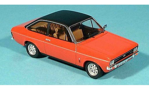 Ford Escort Ghia 1/43 Trofeu 1300 rosso tetto nero modellini auto