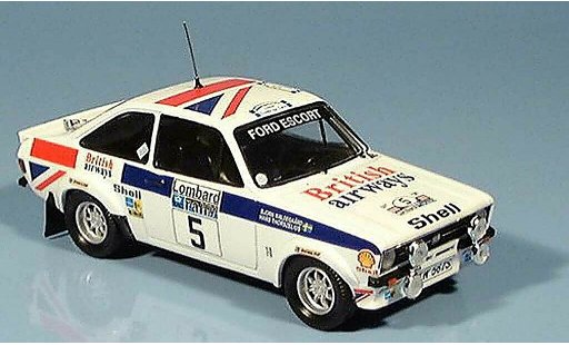 Ford Escort Rally 1/43 Trofeu RAC Waldegaard-Thorszelius 1977 modellini auto