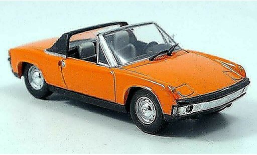 Porsche 914 Base 1/43 Solido Targa orange 1969 modellini auto