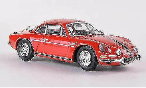 Alpine A110 1600 s 1/43 Trofeu rosso con strisce modellini auto