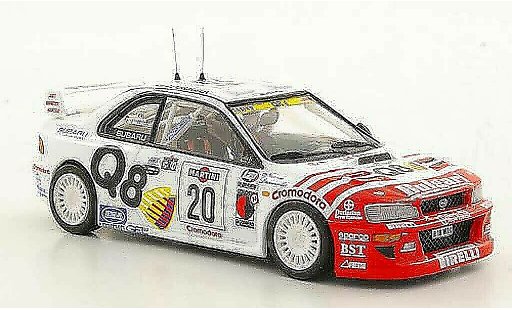Subaru Impreza WRC 1/43 Trofeu No.20 A.Dallavilla / D.Fappani Rally San Remo 1998 modellini auto
