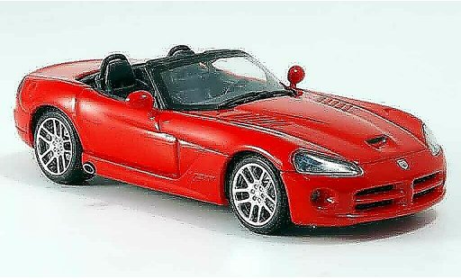 Dodge Viper SRT 10 1/43 Autoart rosso 2003 modellini auto