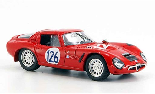 Alfa Romeo Giulia TZ2 1/43 Best no.126 pinto todaro targa florio 1966 modellini auto