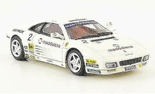 Ferrari 348 Challenge 1/43 Bang gianni giudici 1993 modellini auto