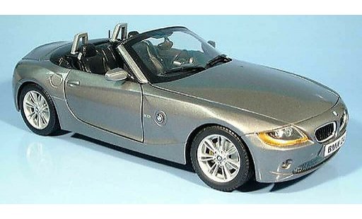 Bmw Z4 roadster 1/18 Ricko E85 grigio 2002 modellini auto