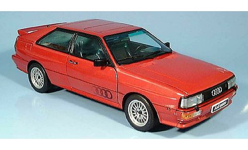 Audi Quattro coupe 1/18 Autoart rosso 1988 modellini auto