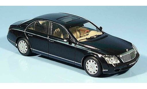 Maybach 57 SWB 1/43 Autoart nero 2002 modellini auto