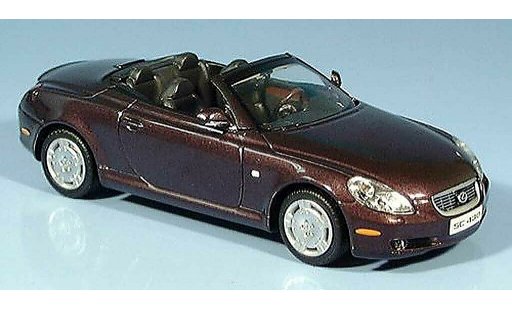 Lexus SC 430 1/43 Minichamps lilla 2001 modellini auto