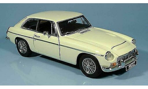 MG B GT 1/18 Autoart coupe creme modellini auto