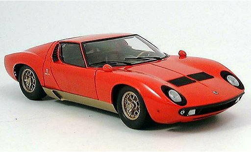 Lamborghini Miura P400 1/18 Kyosho rosso 1974 modellini auto