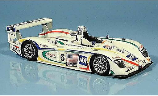 Audi R8 LMP course 1/43 Minichamps 2003 LeMans Pirro Lehto Johansson modellini auto