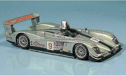 Audi R8 lms 1/43 Minichamps No.9 Team Sport UK M.Salo / J.Kane / P.McCarthy 12h Sebring 2003 modellini auto