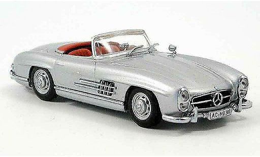 Mercedes 300 Roadster 1/43 Minichamps grigio metallisee 1959 modellini auto