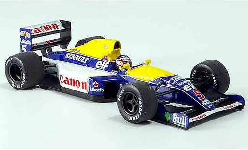 Renault F1 1991 1/43 Minichamps williams fw14 mansell modellini auto