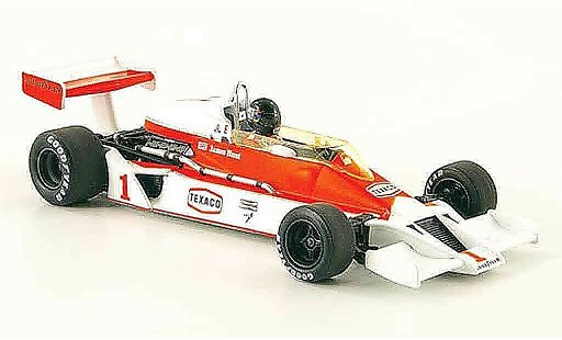 McLaren M26 Base 1/43 Minichamps Ford No.1 Texaco J.Hunt F1 Saison 1977 modellini auto