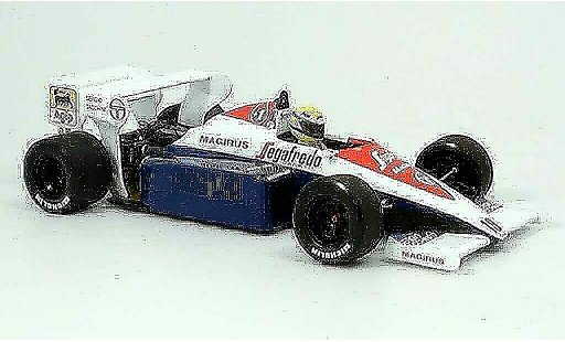 Toleman HART TG184 1/18 Minichamps a.senna modellini auto