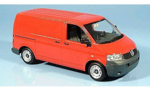 Volkswagen Combi Base 1/43 Minichamps t 5 transporter rosso 2003 modellini auto
