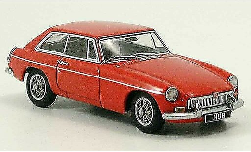 MG B GT 1/43 Autoart Coupe MK II rosso 1969 modellini auto