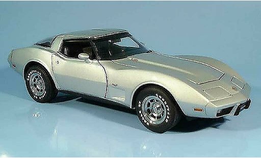 Chevrolet Corvette Coupe 1/18 Autoart C3 25th anniv grigio 1978 modellini auto
