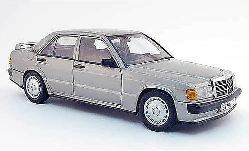 Mercedes 190 Base 1/18 Autoart 2.3-16v grigio 1983 modellini auto