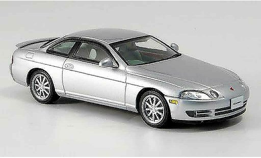 Toyota Soarer 2.5GT Twin Turbo L 1/43 Kyosho grigio metallisee 1991 modellini auto