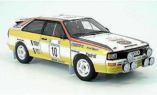 Audi Quattro rallye 1/18 Autoart Rally lwb blomquist acropolis 1984 modellini auto