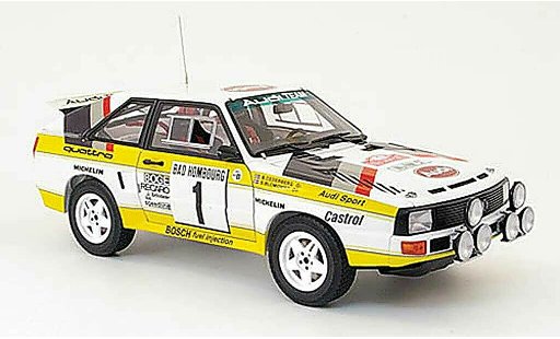 Audi Sport Quattro rallye 1/18 Autoart no.1 monte carlo 1985 modellini auto