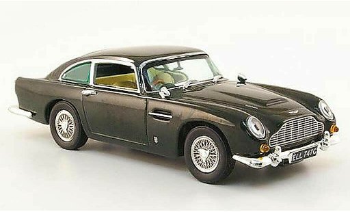 Aston Martin DB5 saloon 1/43 Vitesse gun RHD beiges Interieur modellini auto