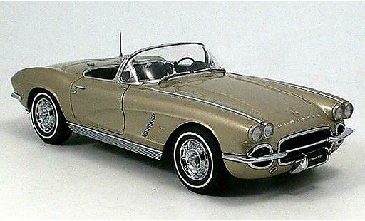 Chevrolet Corvette Convertible 1/18 Autoart C1 beige millenium edition 1962 modellini auto