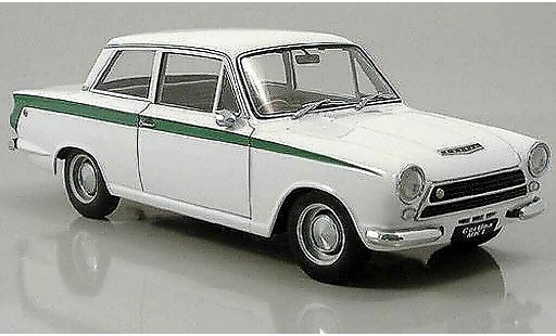 Lotus Cortina MkI 1/18 Autoart mk i bianco modellini auto